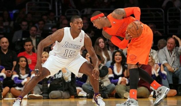 La Lakers – New York Knicks, foto: nba.com