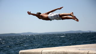 Zadar: Skokovi s rive, Foto: Sasa Cuka