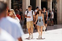 Đir po gradu, subotnja špica, 2. kolovoza 2025. turisti