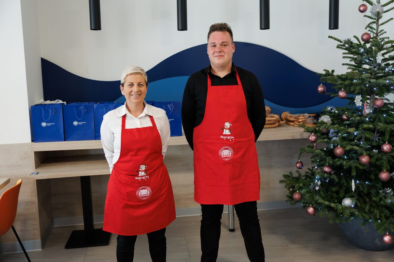 Blagdanski susret u kantini Opće bolnice Zadar