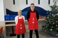 Blagdanski susret u kantini Opće bolnice Zadar