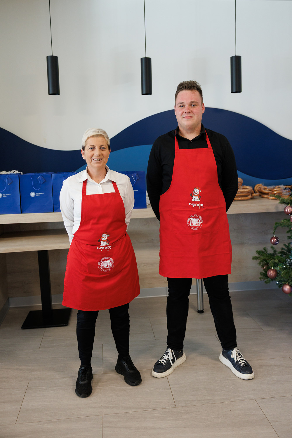 Blagdanski susret u kantini Opće bolnice Zadar