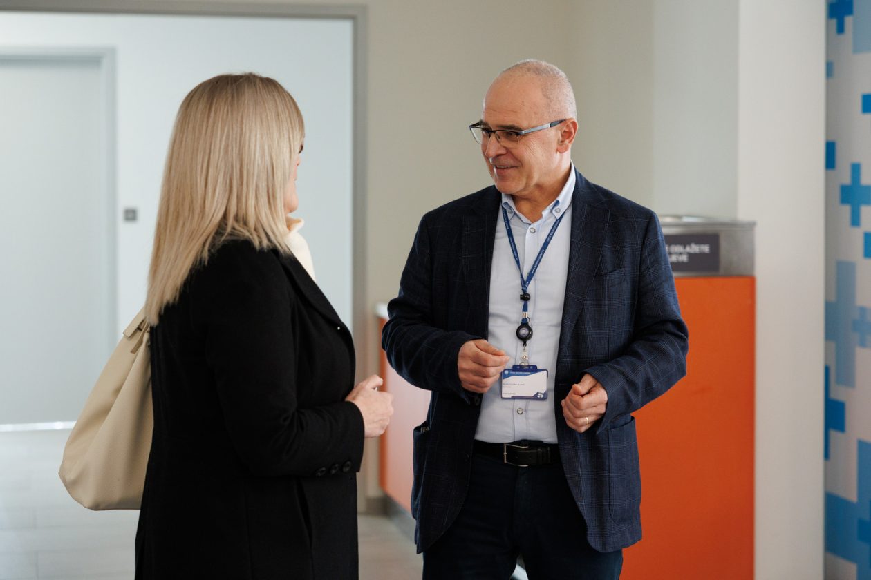 Blagdanski susret u kantini Opće bolnice Zadar