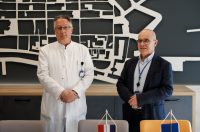 Blagdanski susret u kantini Opće bolnice Zadar