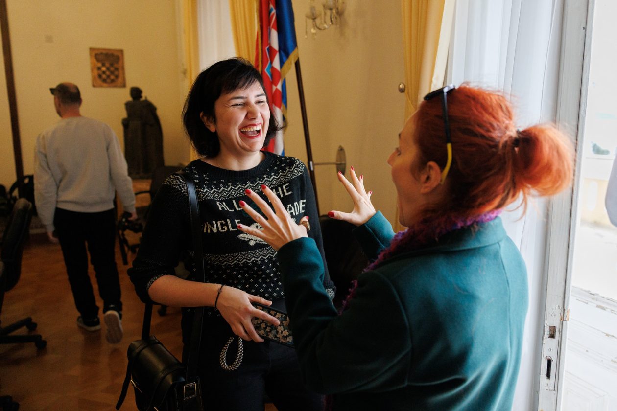 Župan Bilaver u velikoj vijećnici organizirao prijem za novinare