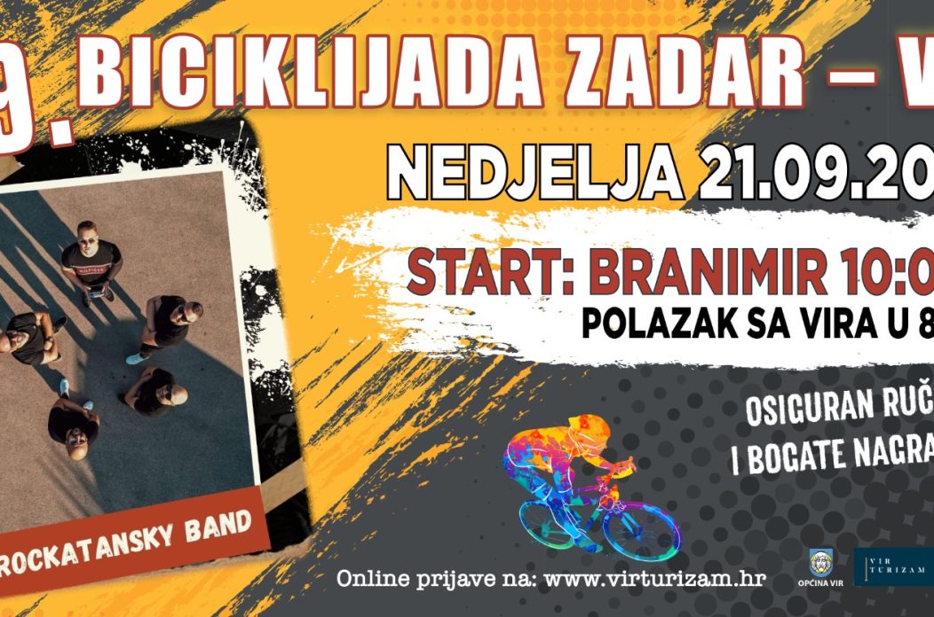 Biciklijada od Zadra do Vira