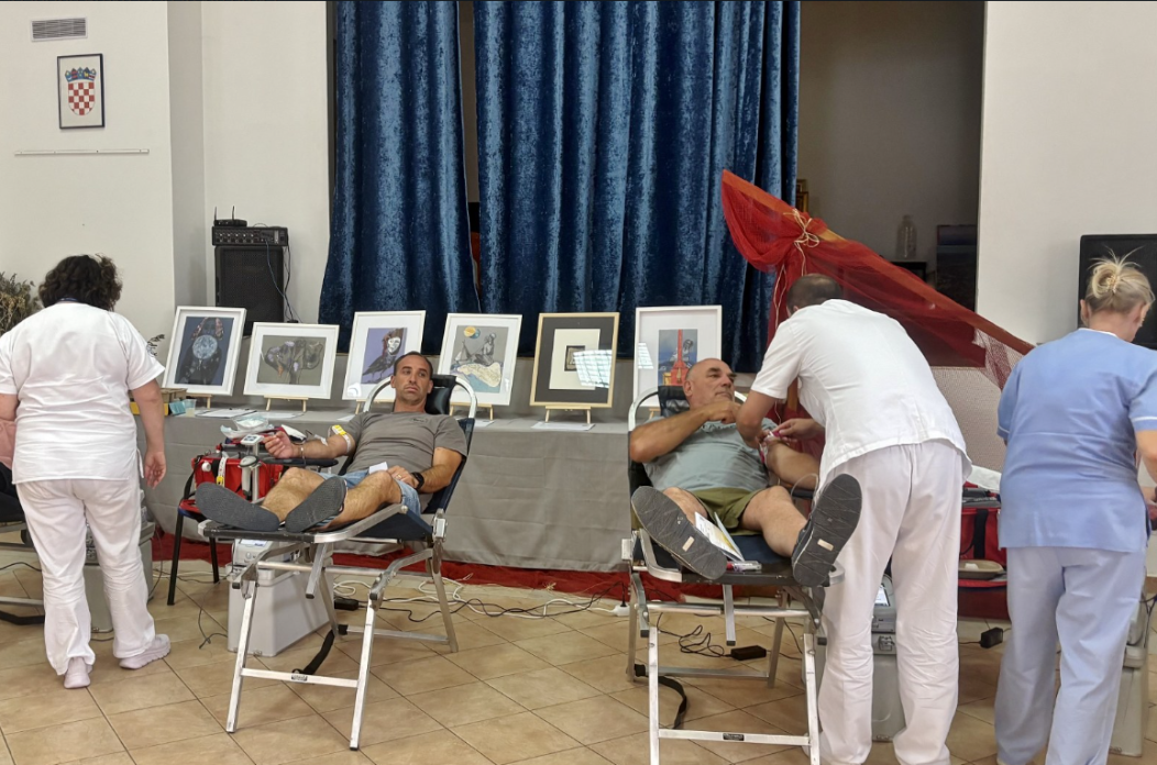 DDK Preko, akcija darivanja krvi DDK Preko, akcija darivanja krvi