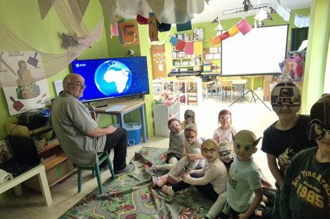 Tjedan svemira u Zadru i Galovcu kroz dječju maštu i igru Tjedan svemira u Zadru i Galovcu kroz dječju maštu i igru