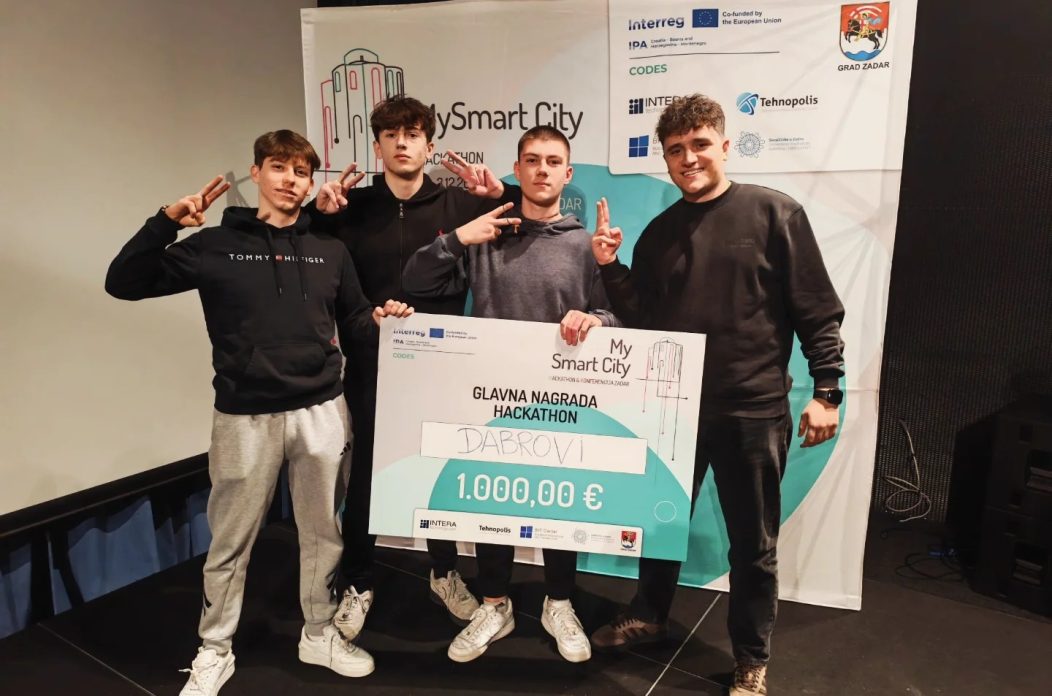 Dabrovi, gimnazija vladimira nazora, hackaton