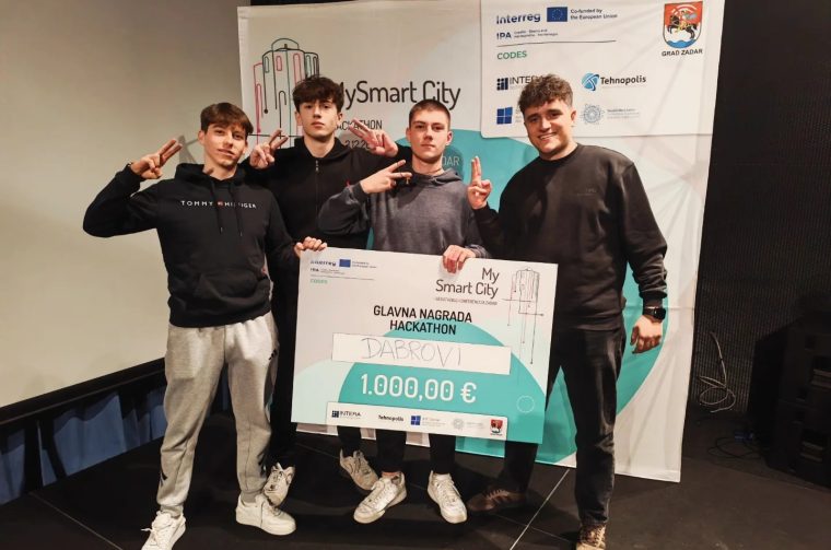 Dabrovi, gimnazija vladimira nazora, hackaton