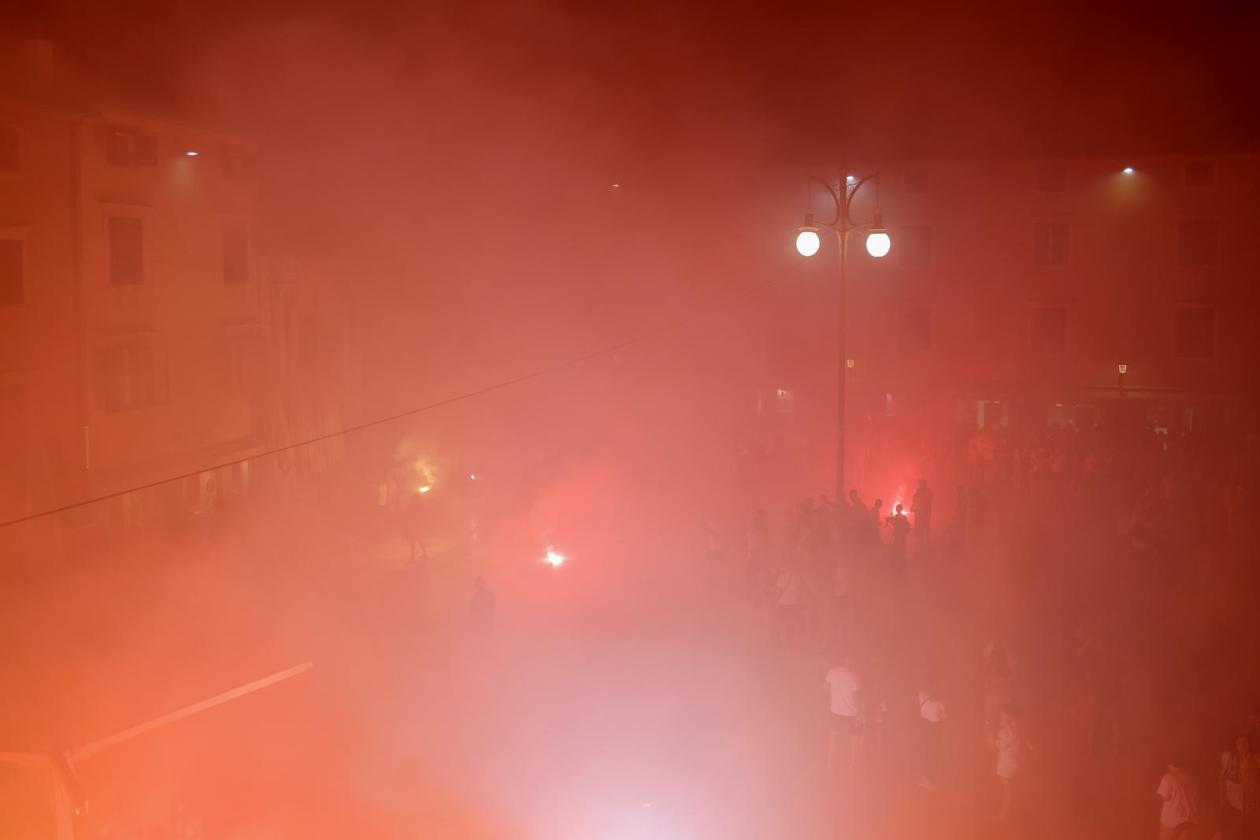 Zadar: Doček košarkaša Zadra nakon osvajanja naslova prvaka Hrvatske