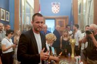 Zadar: Doček košarkaša Zadra nakon osvajanja naslova prvaka Hrvatske