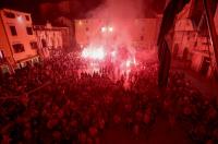 Zadar: Doček košarkaša Zadra nakon osvajanja naslova prvaka Hrvatske
