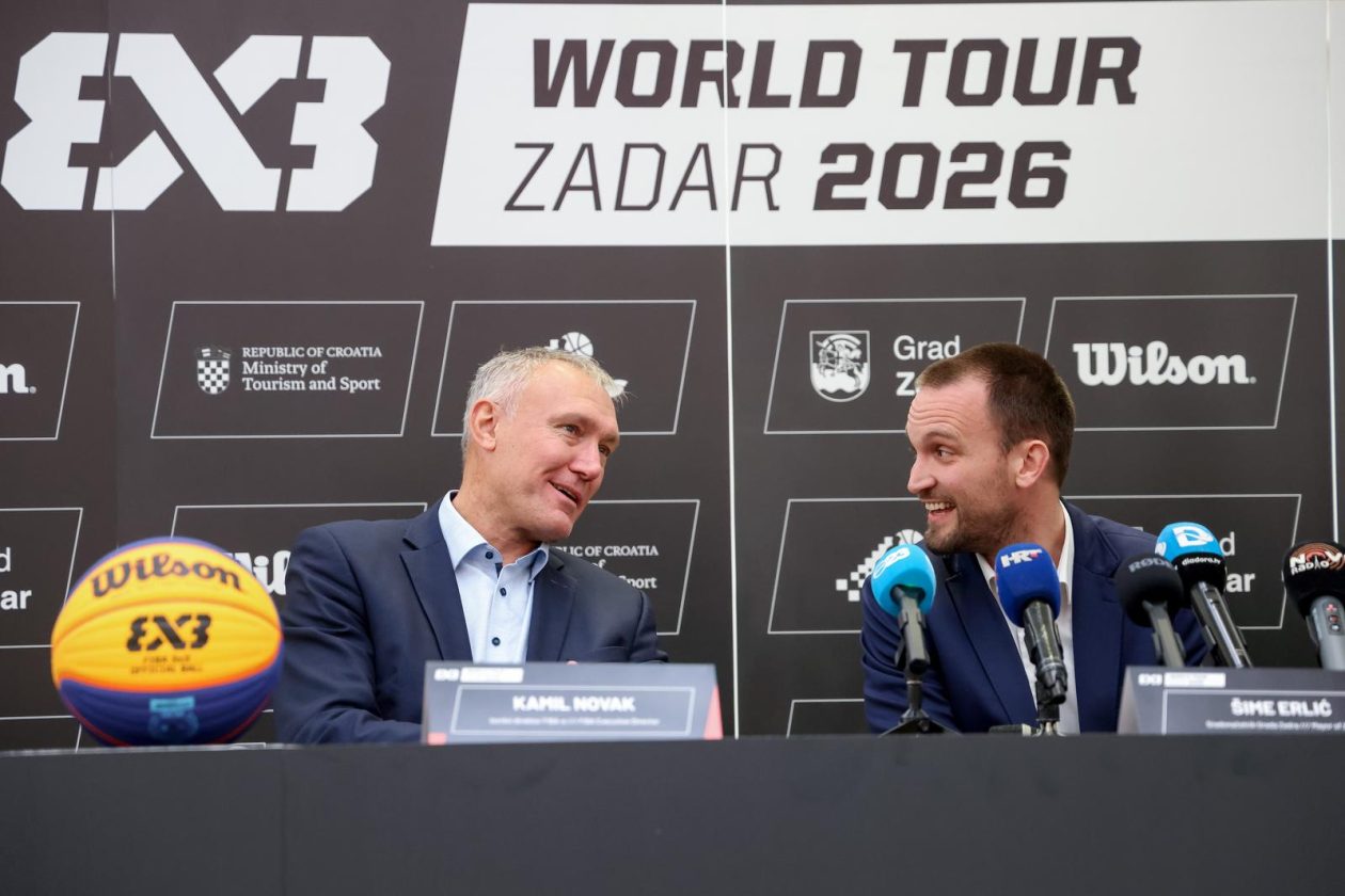 Zadar: Konferencija za medije povodom najave FIBA 3×3 World Tour Zadar 2026.