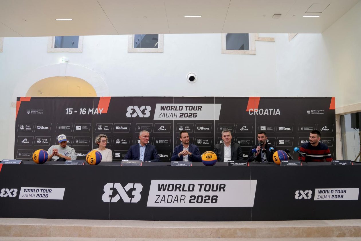 Zadar: Konferencija za medije povodom najave FIBA 3×3 World Tour Zadar 2026.