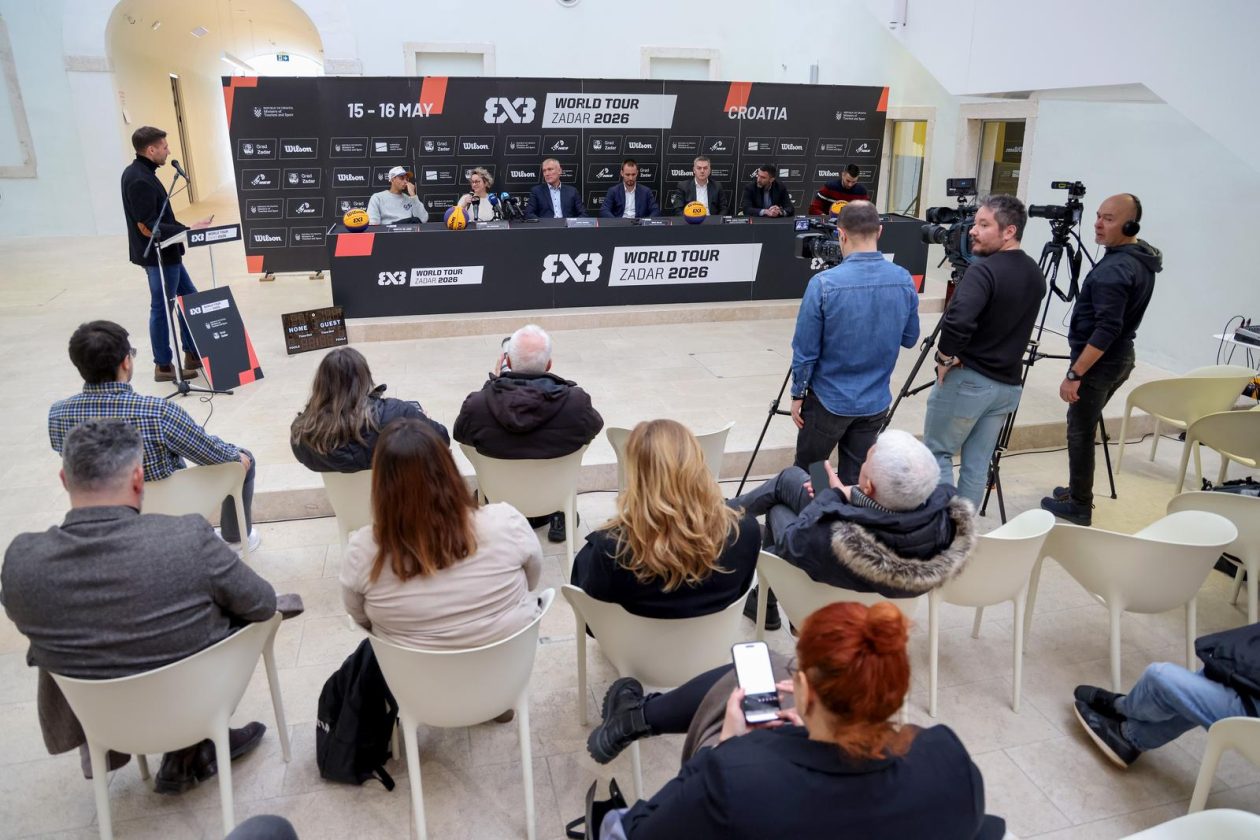 Zadar: Konferencija za medije povodom najave FIBA 3×3 World Tour Zadar 2026.