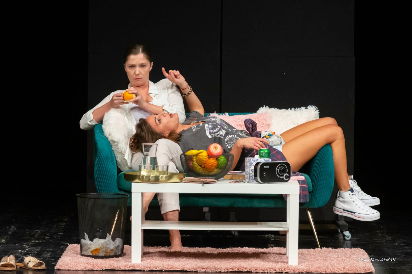 Petra Kraljev i Jagoda Kumrić kad udari južina