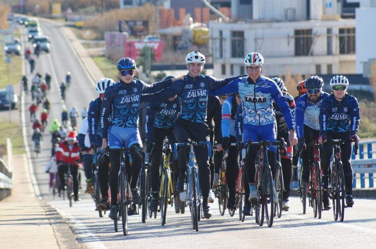 Bozicna biciklijada Zadar Vir