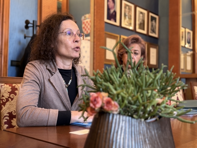 Luisa Brumana (UNICEF) prvi put posjetila Zadar