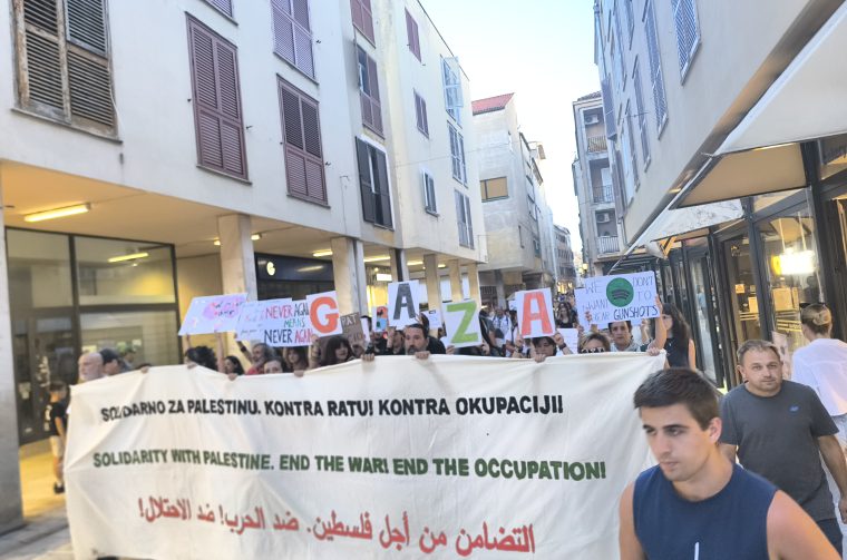 zadar za gazu prosvjed