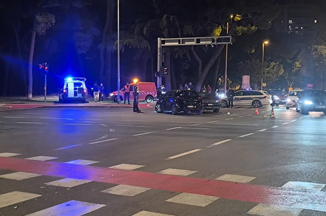 prometna nesreća ulica dr franje tuđmana bana josipa jelačića raskrižje