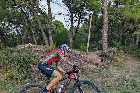 Pobjednik 2. kola Cross-Country Olympic utrke u Budaku David Pejdo (BK Posedarje)