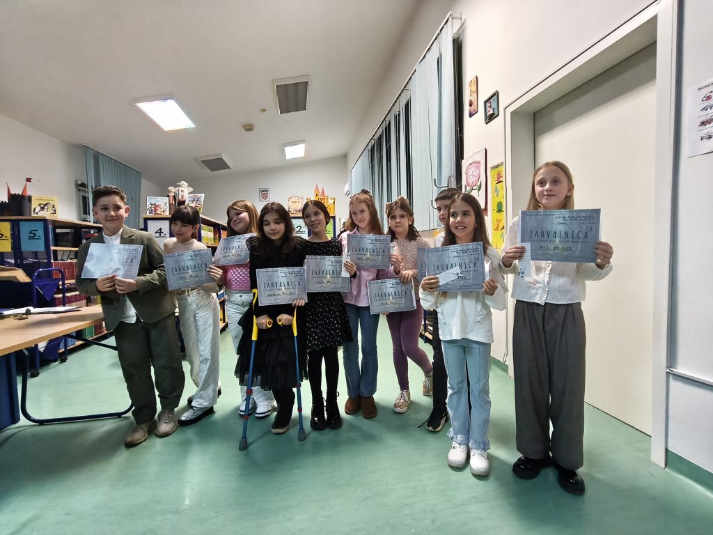 Državna smotra u usmenom pripovijedanju djece i mladih: Maša, Noa i Nika putuju u Varaždin