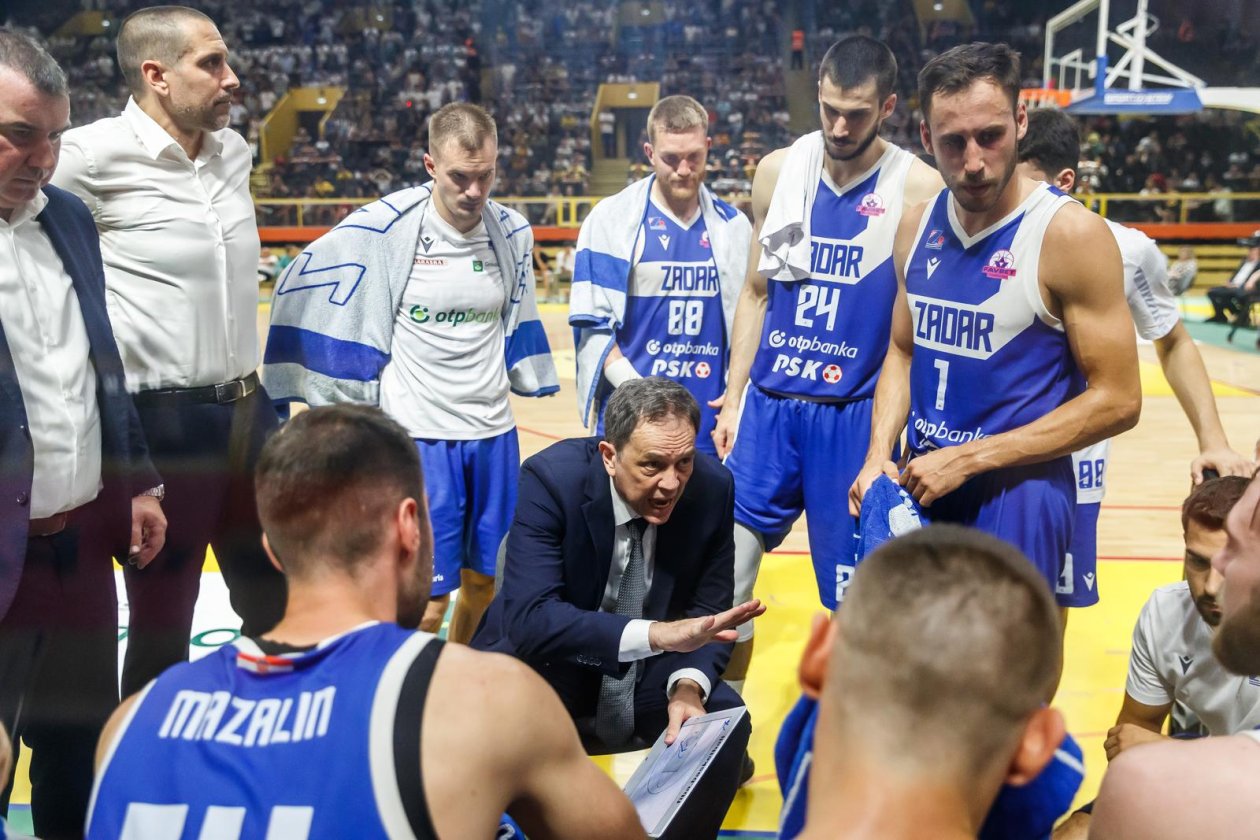 Split: Treća utakmica finala doigravanja košarkaškog Prvenstva Hrvatske između Splita i Zadra