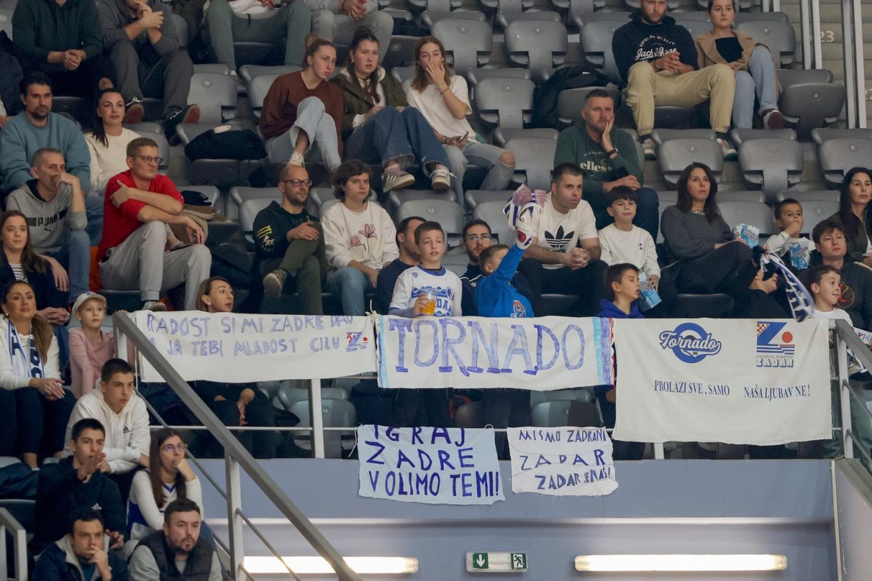 Zadar: Zadar i Crvena zvezda odigrali utakmicu 15. kola AdmiralBet ABA lige