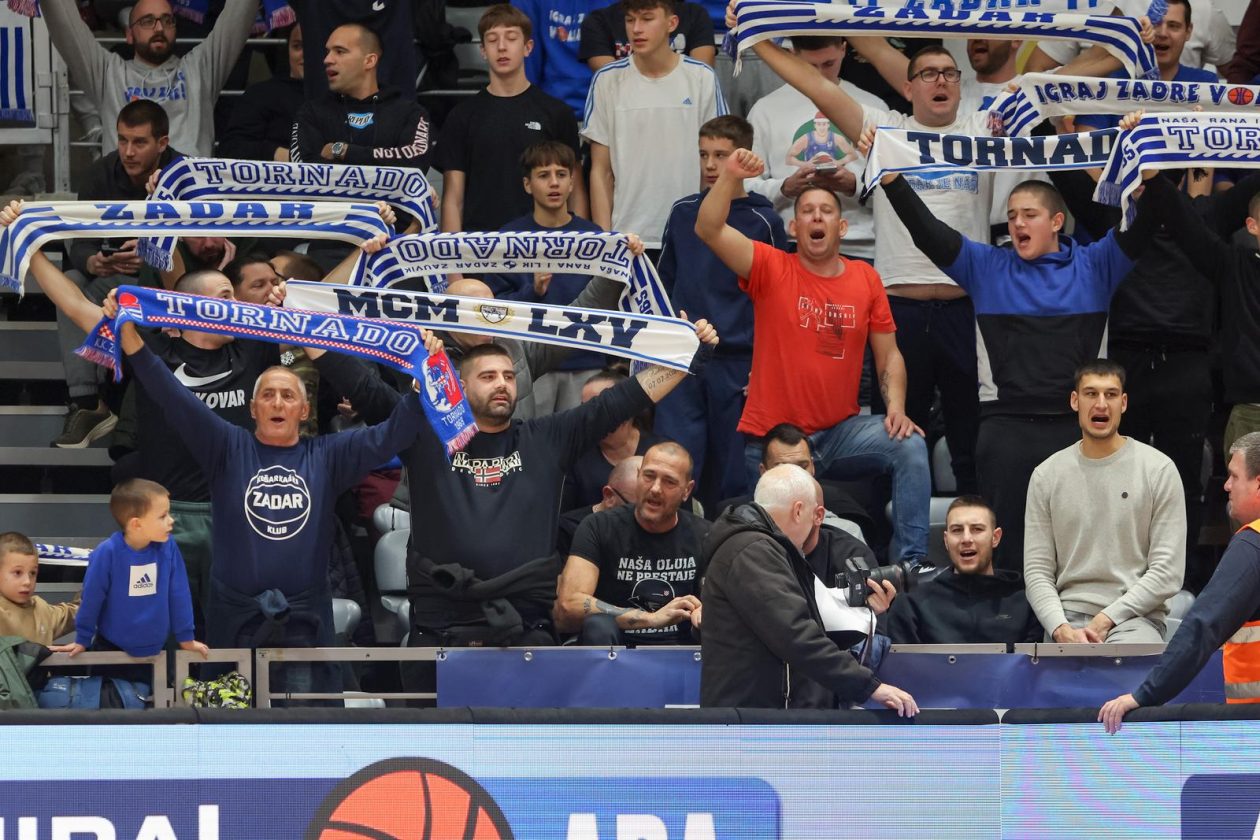 Zadar: Zadar i Crvena zvezda odigrali utakmicu 15. kola AdmiralBet ABA lige