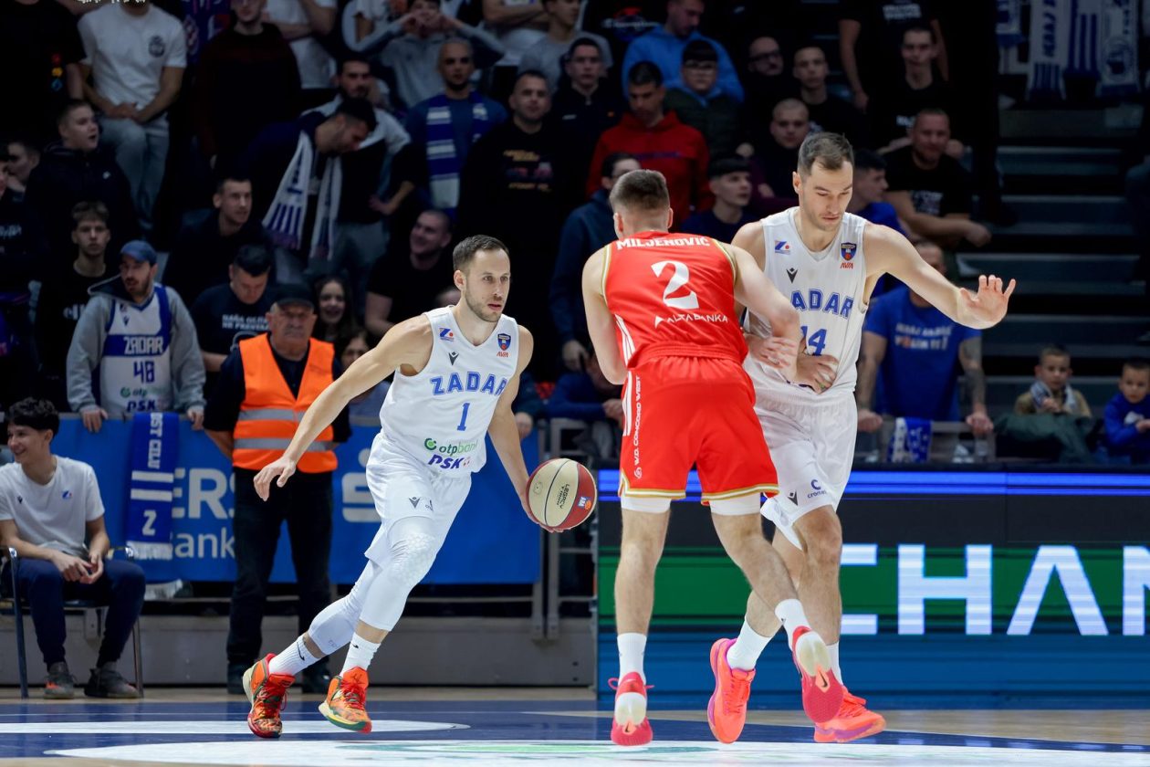 Zadar: Zadar i Crvena zvezda odigrali utakmicu 15. kola AdmiralBet ABA lige