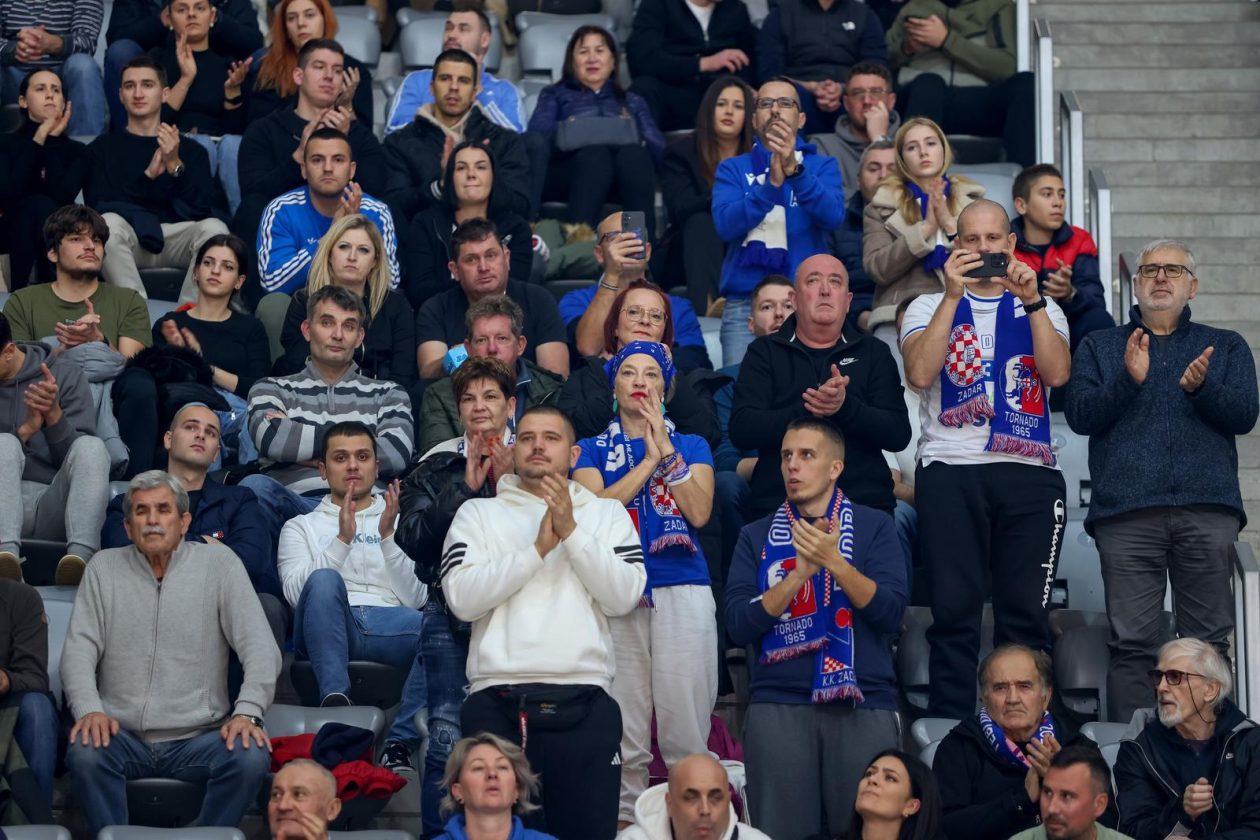 Zadar: Zadar i Crvena zvezda odigrali utakmicu 15. kola AdmiralBet ABA lige