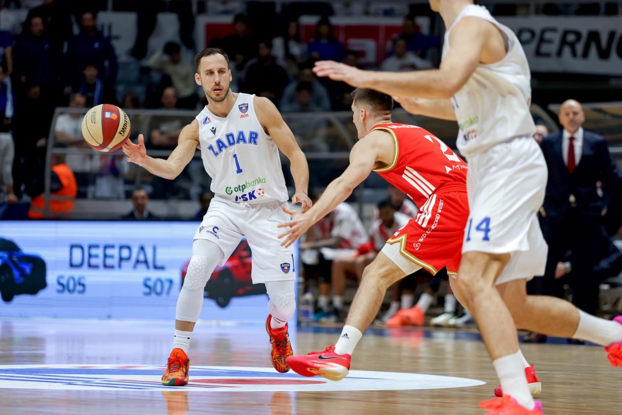 Zadar: Zadar i Crvena zvezda odigrali utakmicu 15. kola AdmiralBet ABA lige