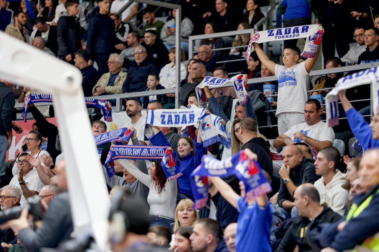 Zadar: Zadar i Crvena zvezda odigrali utakmicu 15. kola AdmiralBet ABA lige