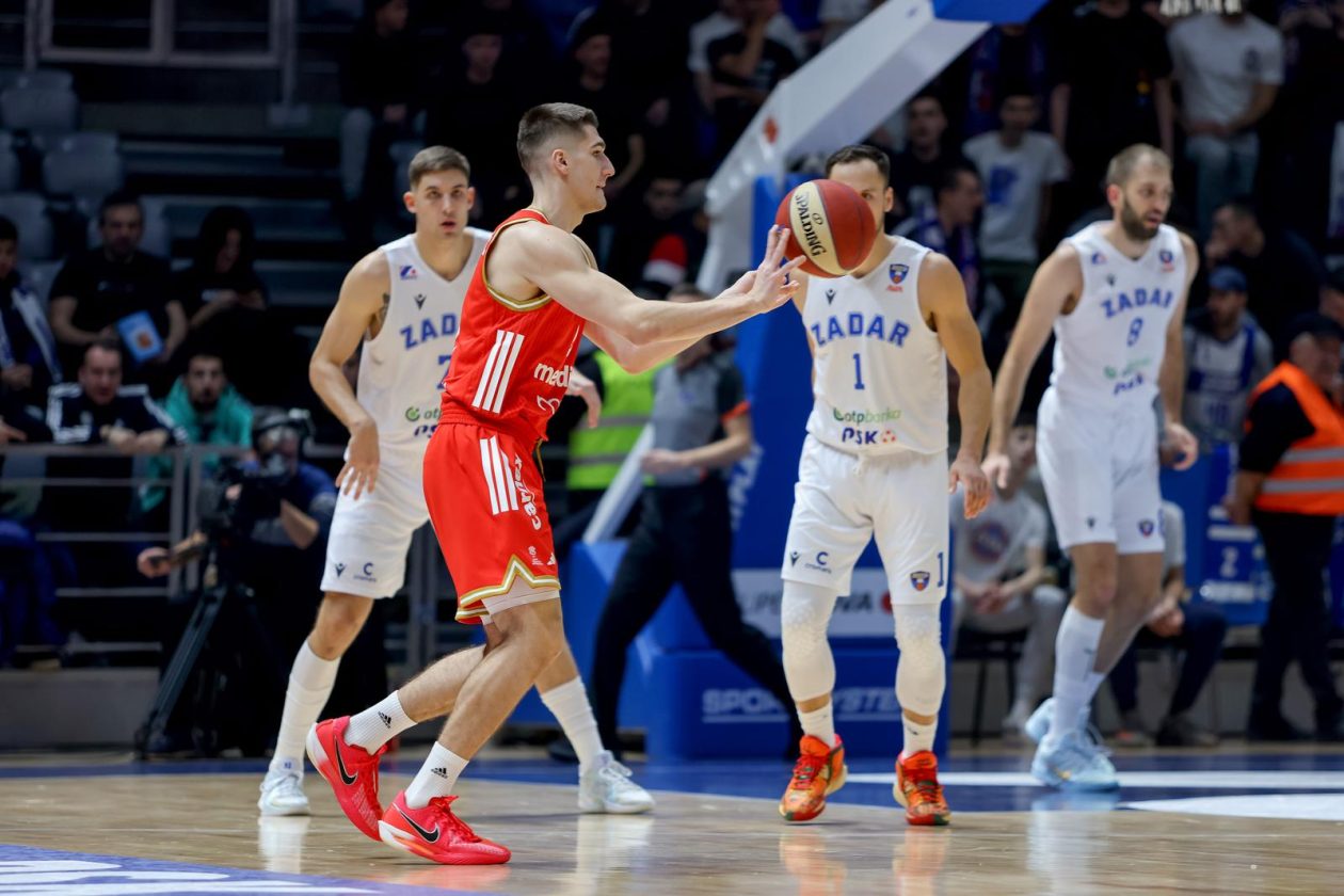 Zadar: Zadar i Crvena zvezda odigrali utakmicu 15. kola AdmiralBet ABA lige