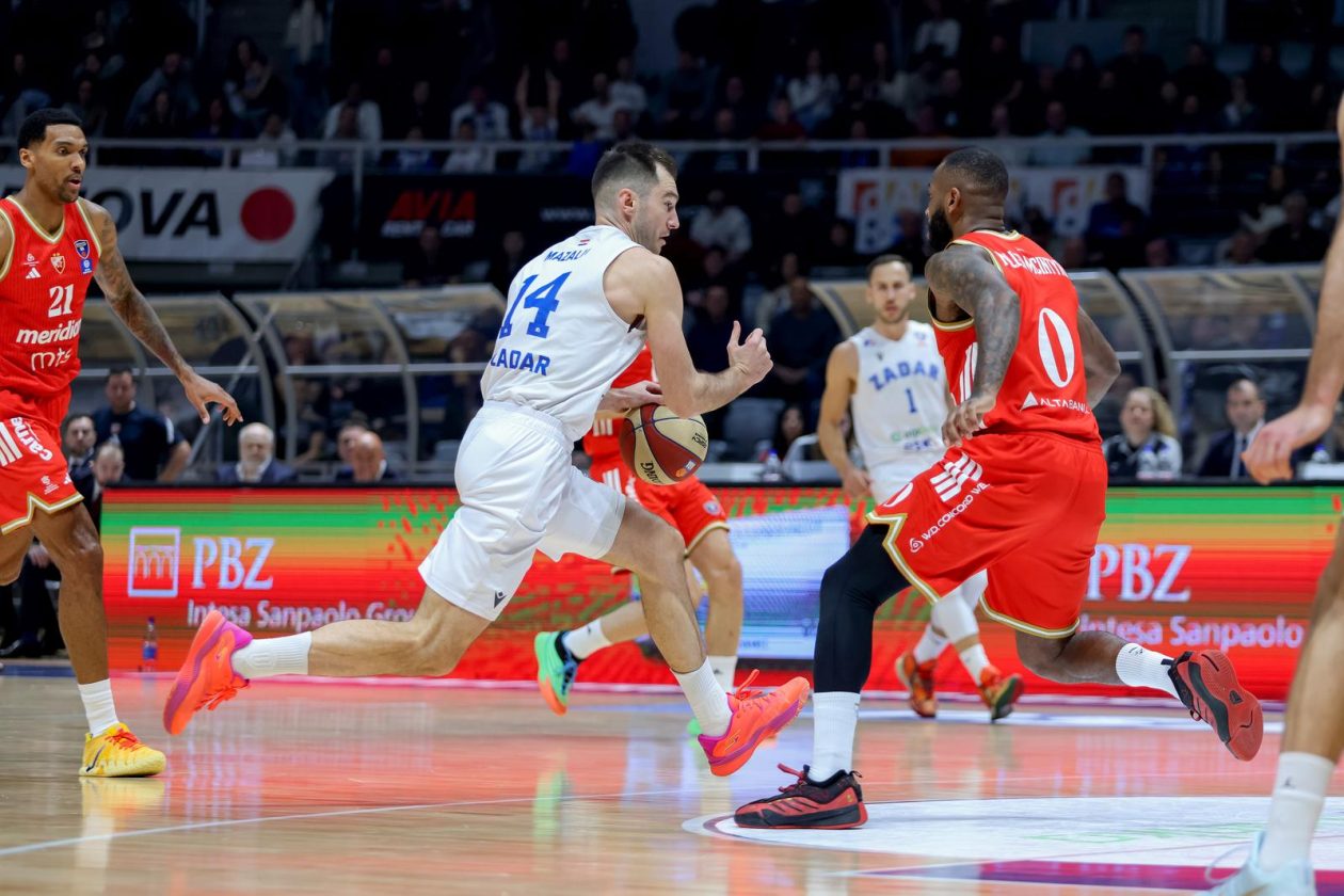 Zadar: Zadar i Crvena zvezda odigrali utakmicu 15. kola AdmiralBet ABA lige