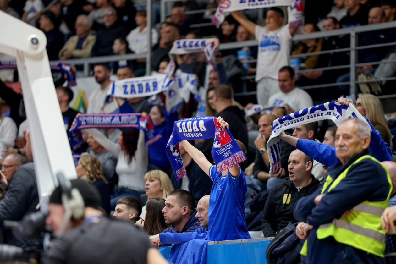 Zadar: Zadar i Crvena zvezda odigrali utakmicu 15. kola AdmiralBet ABA lige