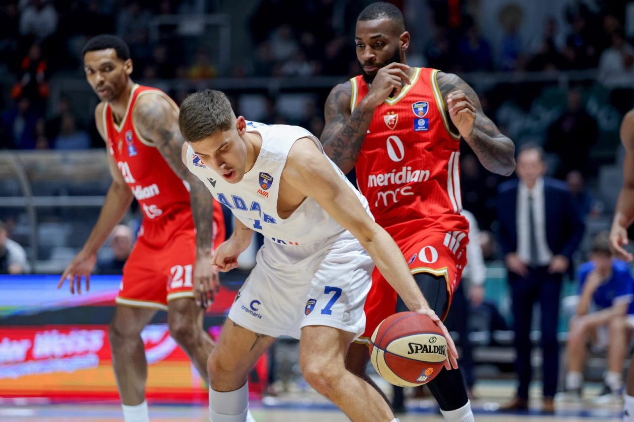 Zadar: Zadar i Crvena zvezda odigrali utakmicu 15. kola AdmiralBet ABA lige