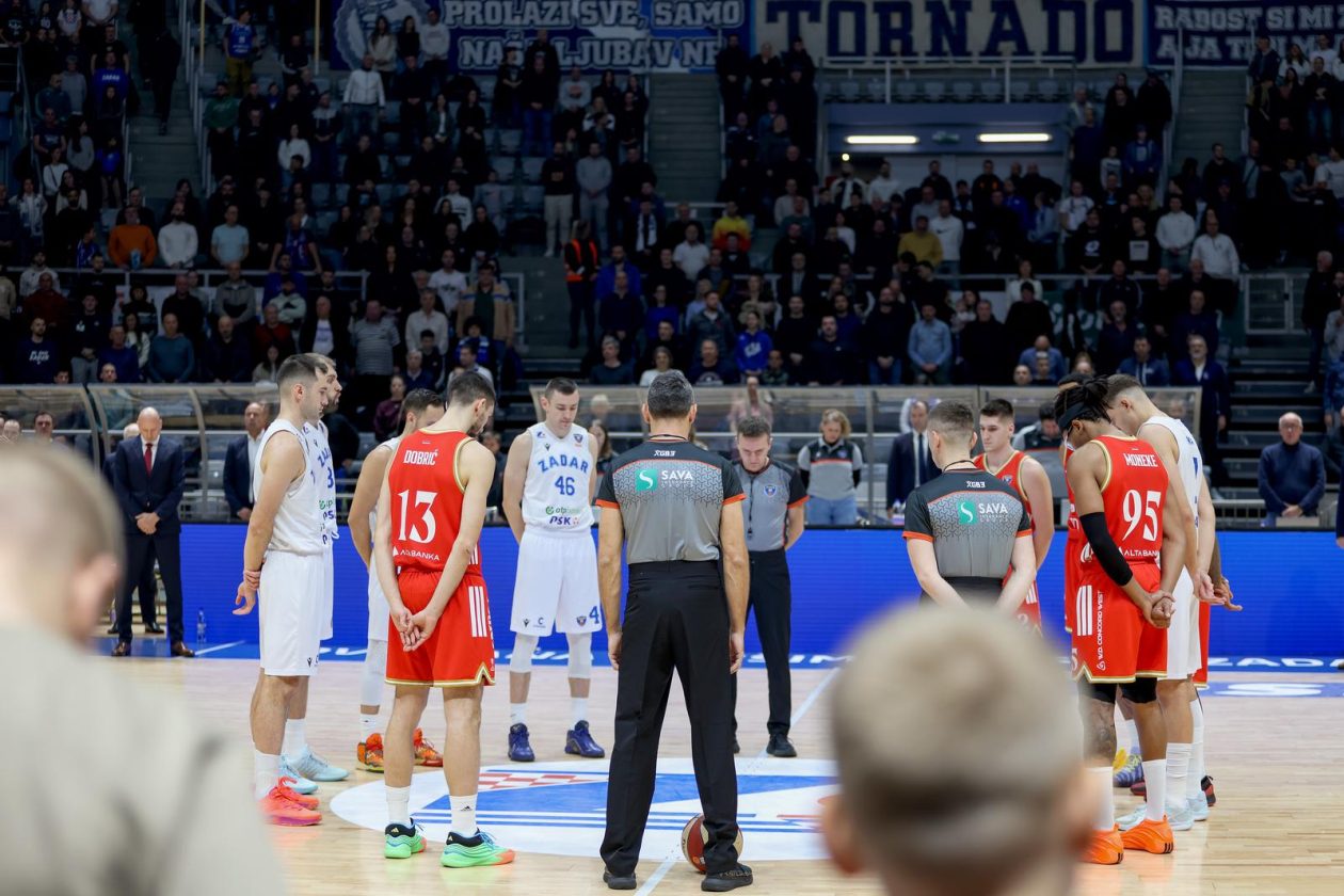 Zadar: Zadar i Crvena zvezda odigrali utakmicu 15. kola AdmiralBet ABA lige