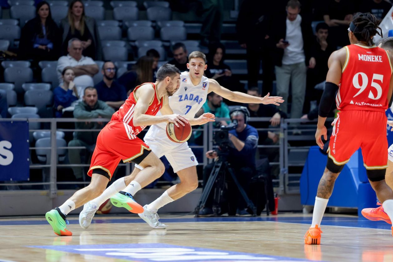 Zadar: Zadar i Crvena zvezda odigrali utakmicu 15. kola AdmiralBet ABA lige