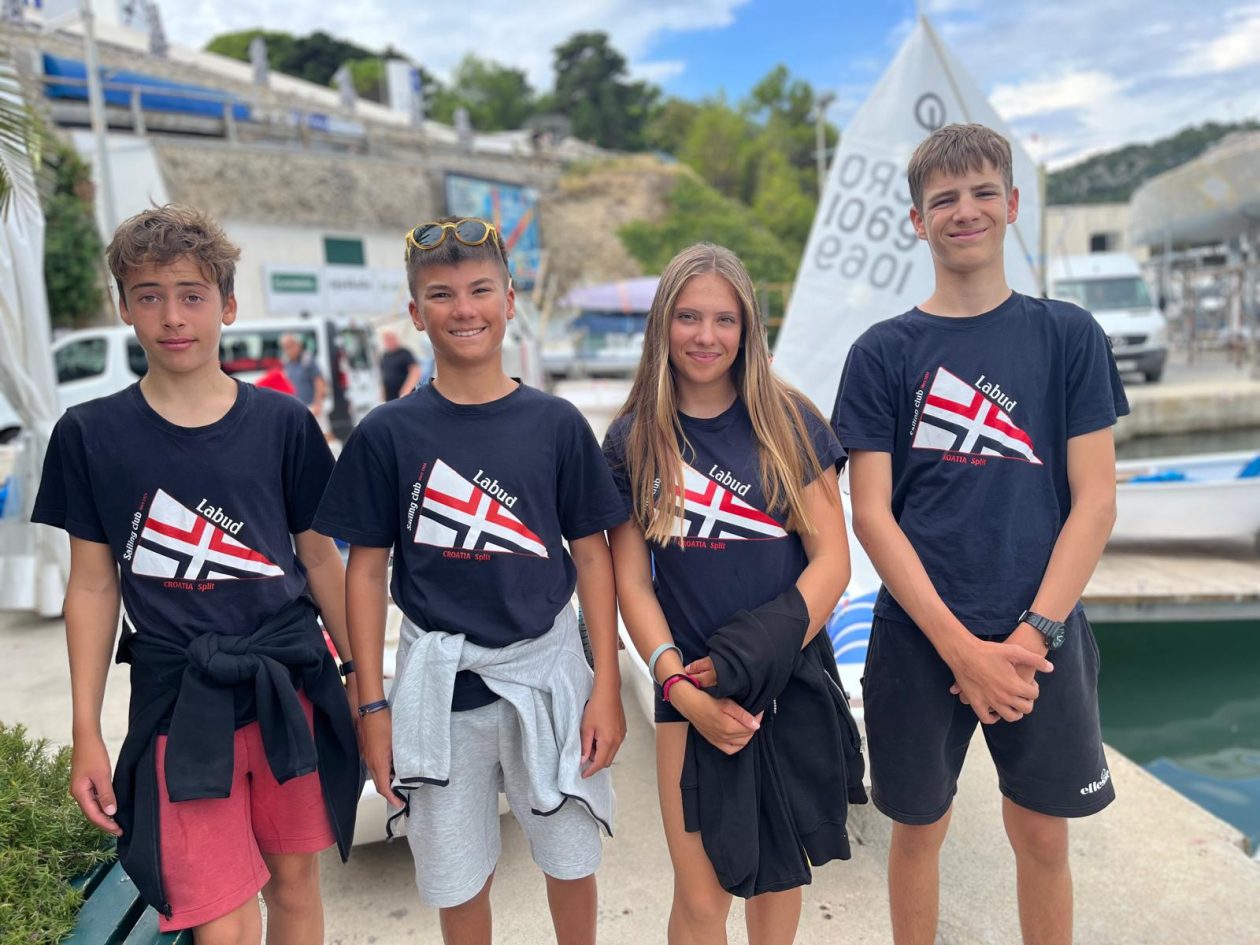 Labud Sailing optimist team Labud Sailing optimist team