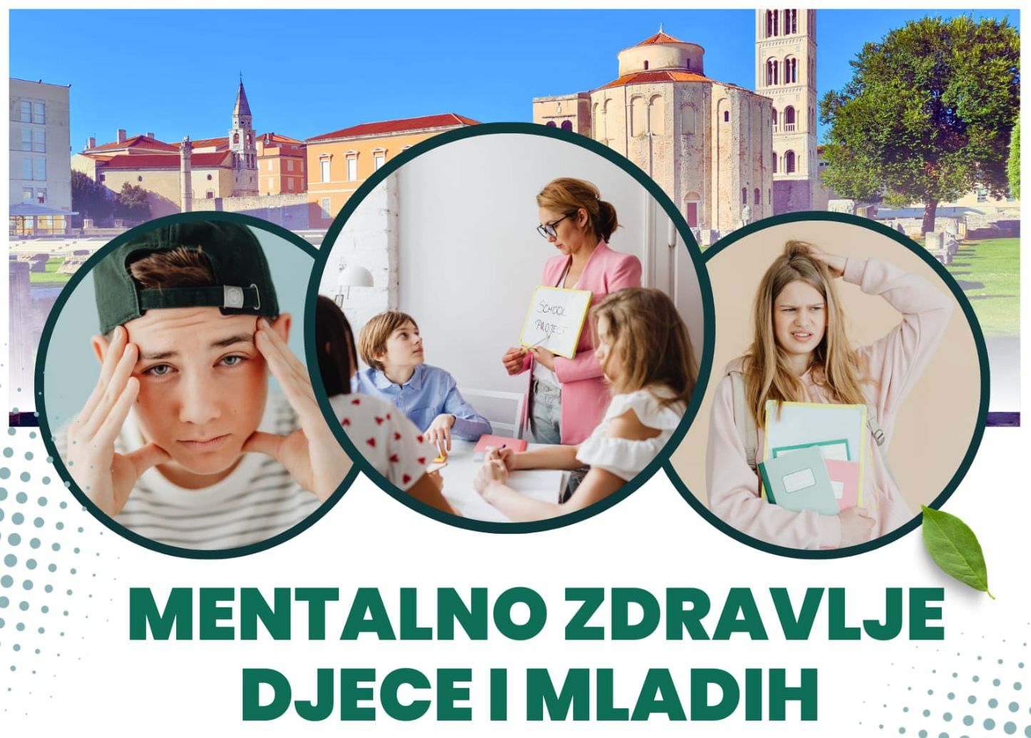 Stručnjaci u Zadru na panelu Mentalno zdravlje djece i mladih