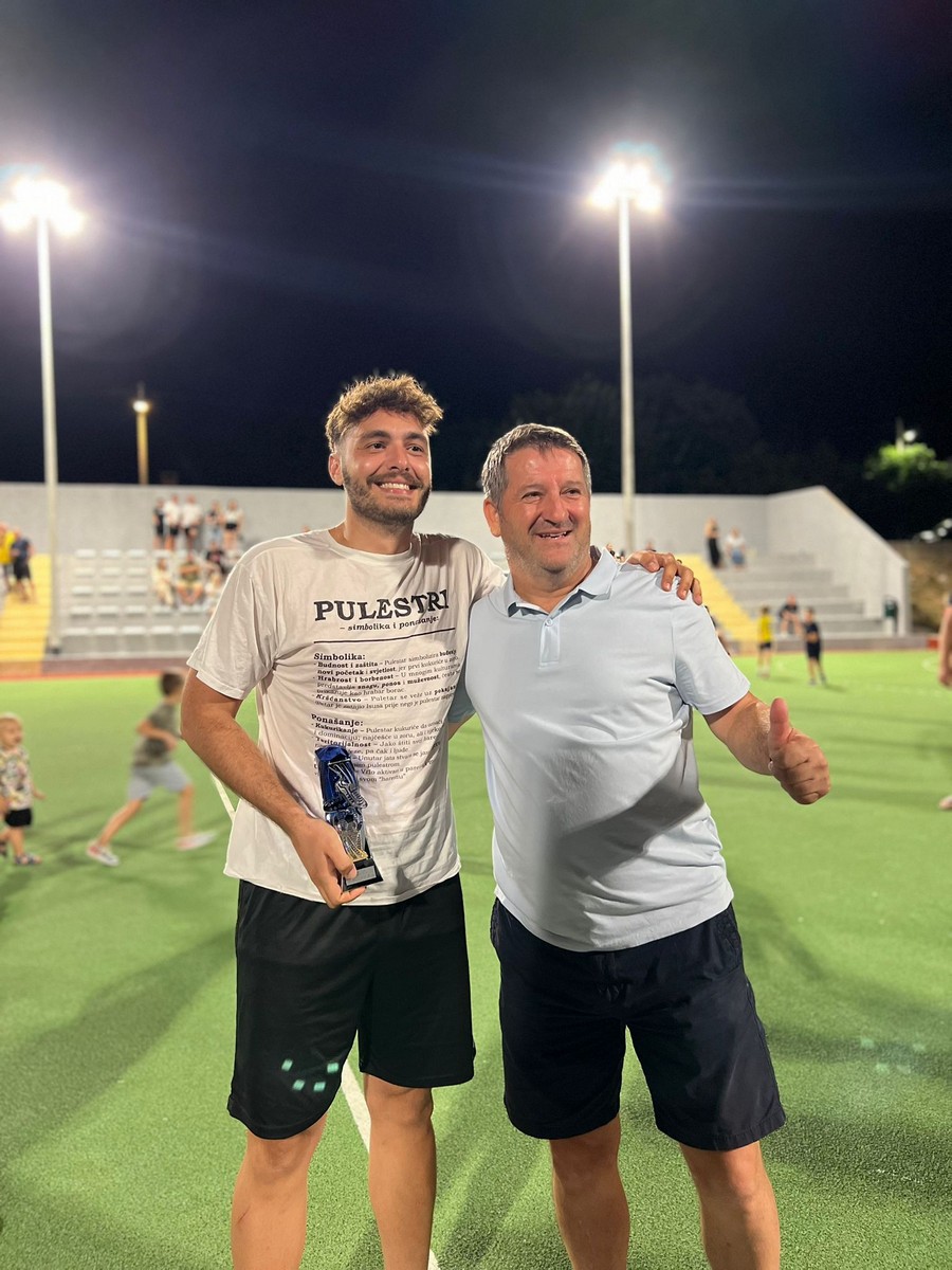 Najbolji strijelac turnira -Antonijo Perković-Kakma Najbolji strijelac turnira -Antonijo Perković-Kakma