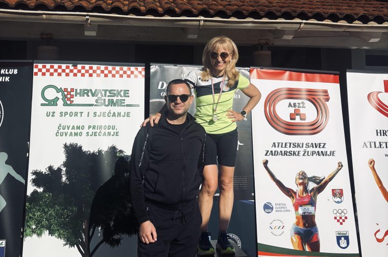 Natalija Gulin i trener Damir Aljinović – foto