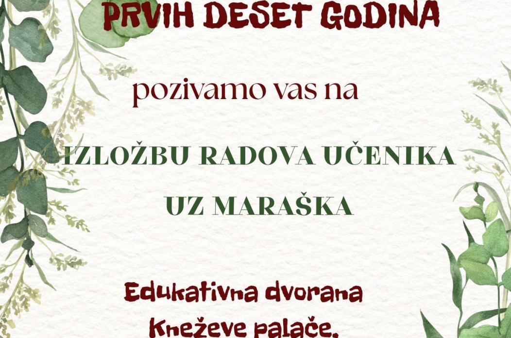 PRVIH DESET GODINA – 1 PRVIH DESET GODINA – 1