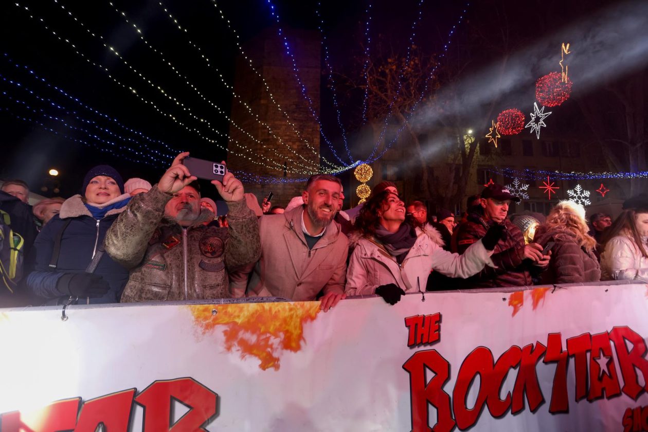 Zadar: Rockstar show uveo je Zadar u 2026. godinu