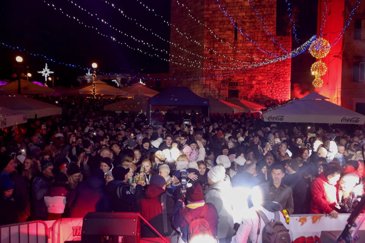 Zadar: Rockstar show uveo je Zadar u 2026. godinu