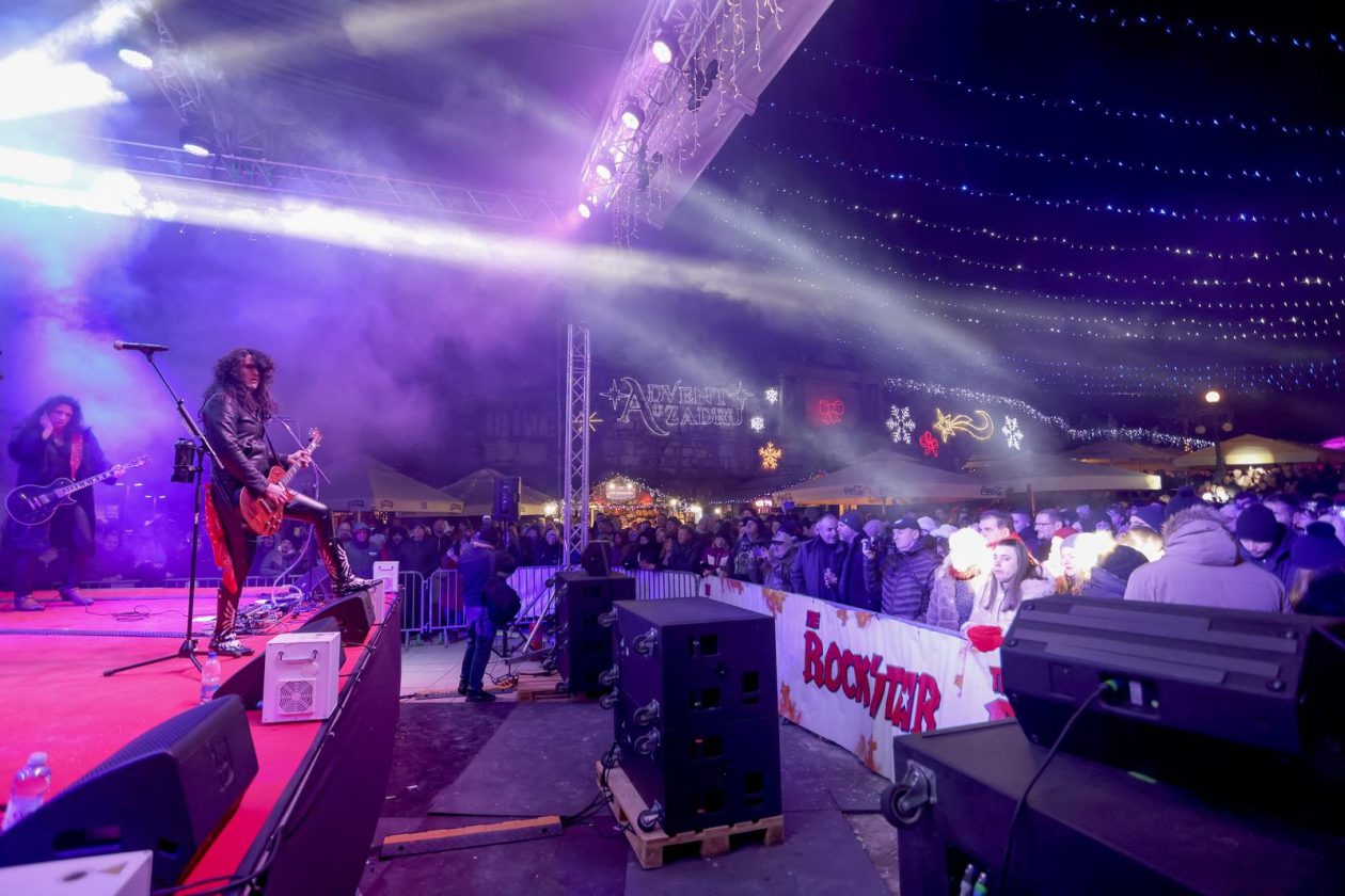Zadar: Rockstar show uveo je Zadar u 2026. godinu