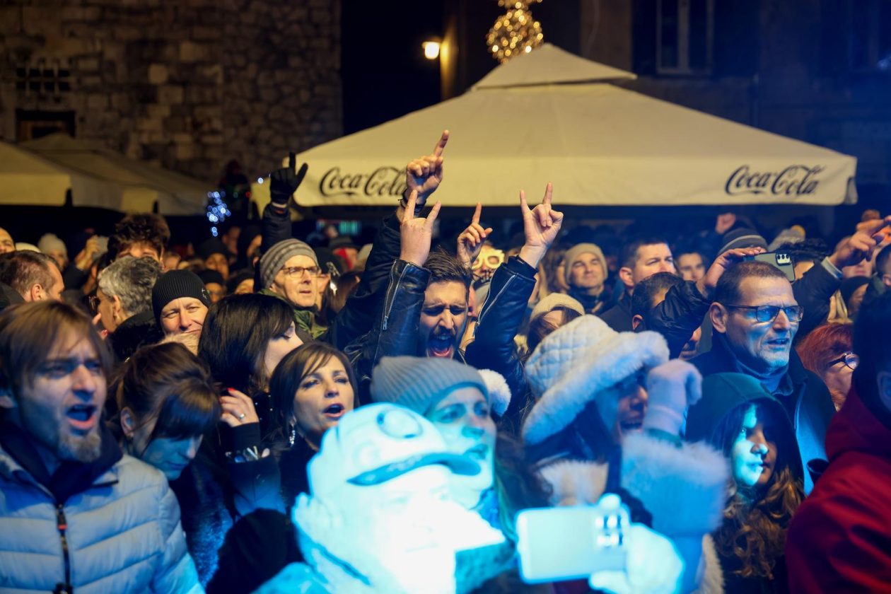 Zadar: Rockstar show uveo je Zadar u 2026. godinu