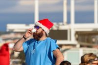 Zadar: Novogodišnje kupanje na Morskim orguljama